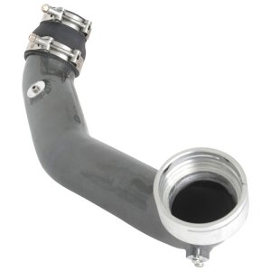 BMW 3 Series Intercooler Charge Pipe Kit - AEM Induction - Mandrel-Bent Aluminum, Gunmetal Gray Powder Coated - Gunmetal Gray - `11-`13